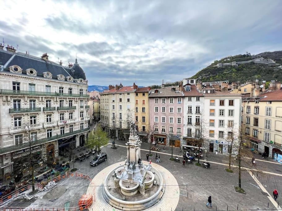 Hyper-Centre De Grenoble, Suite Parentale - Wifi Fibre - Cocon Esterno foto